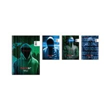 Τετράδιο Σπιράλ 17χ25 Salko Hacker 4Θεμ.120φ.  Τετράδια Σπιράλ