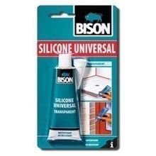 Κόλλα Bison Σιλικόνης Διαφανής 60ml  Κόλλες