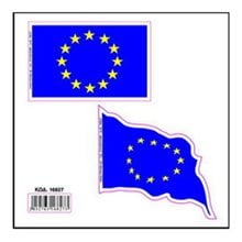Πινακίδα Σήμανσης Infosign Αυτοκόλητο Pvc Ευρωπαική Ενωση  Σήμανση - Επιγραφές