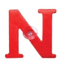 Πινακίδα Σήμανσης Infosign Αυτοκόλητο Pvc 12x12εκ. Ν - Νέος Οδηγός  Σήμανση - Επιγραφές