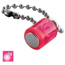 Μαγνήτης Laurel 4816-04 Πλαστικός Με Αλυσίδα Κόκκινος 3τμχ  Μαγνητικά Αξεσουάρ