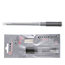 Ανταλλακτικό Δοχείο Penac Ecopoint 0.5mm 2τμχ χ12 Leads + 2 Γόμες  Μολύβια