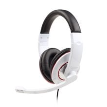 GEMBIRD STEREO HEADSET GLOSSY WHITE  Ακουστικά Headset - Μικρόφωνα