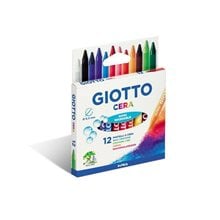 Κηρομπογιά Giotto Cera 9cm 12τεμ.  Κηρομπογιές