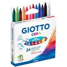 Κηρομπογιά Giotto Cera 9cm 24τεμ.  Κηρομπογιές