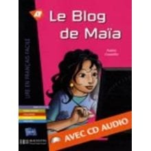 Lff A1 : Le Blog De Maia (+ Audio Cd)  Γαλλικά Φροντιστηριακά