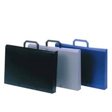 Χαρτοφύλακας PP 27x38x4cm Μαύρος  ΕΚΤΟΣ