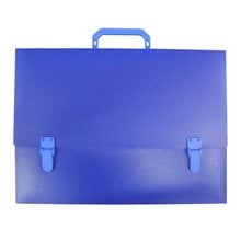 Χαρτοφύλακας PP 30x40x5cm Μπλε  ΕΚΤΟΣ
