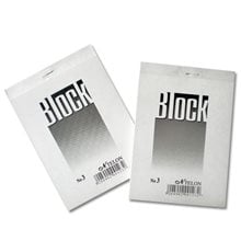 Μπλοκ Κοινά Νο3 50φυλ. 10x14cm Περφορέ Λευκά  Σημειωματάρια