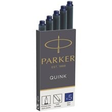 Parker Quink Ανταλλακτικό Μελάνι 5τεμ Cartridges Blue  Πένες