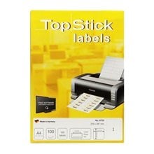 Ετικέτα Φωτ/κού TopStick Α4 8720 210.0x297.0 100φ.  Αυτοκόλλητες Ετικέτες
