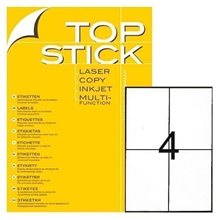 Ετικέτα Φωτ/κού TopStick Α4 8717 105.0X148.5 100φ.  Αυτοκόλλητες Ετικέτες