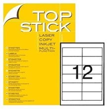 Ετικέτα Φωτ/κού TopStick Α4 8711 96.5χ42.3 100φ.  Αυτοκόλλητες Ετικέτες