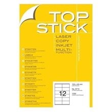 Ετικέτα Φωτ/κού TopStick Α4 8697 38.1x21.2 100φ.  Αυτοκόλλητες Ετικέτες
