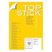 Ετικέτα Φωτ/κού TopStick Α4 8700 52.5χ21.2 100φ.  Αυτοκόλλητες Ετικέτες