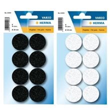 Αυτοκόλλητες Herma Βάσεις Τσόχας 28mm 8τμχ  sticker - Albums