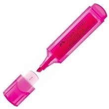 Μαρκάδορος Υπογράμμισης Faber-Castell Ροζ 154628  Μαρκαδόροι