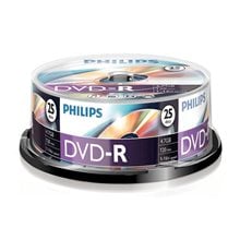 DVD-R Philips 120min Κορίνα 4.7 GB 25τεμ.  CD-DVD