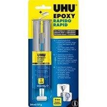 Κόλλα Uhu Plus Εποξειδική Ταχείας Συγκόλλησης 27gr  Κόλλες