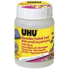Κόλλα Uhu Glue Varnish Παζλ-Χειροτεχνίας 150ml  Κόλλες