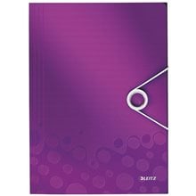 Ντοσιέ A4 Leitz PP Με Λάστιχο Purple 4599-00-62  Ντοσιέ