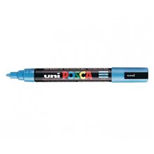 Μαρκαδόρος Uni Posca PC-5M Μπλε Ανοικτό  Μαρκαδόροι