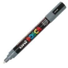 Μαρκαδόρος Uni Posca PC-5M Γκρι  Μαρκαδόροι