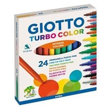Μαρκαδόρος Giotto Turbo Color 2.8mm 24 Τεμ.  Μαρκάδοροι Ψιλής Γραφής