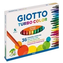 Μαρκαδόρος Giotto Turbo Color 2.8mm 36 Τεμ.  Μαρκάδοροι Ψιλής Γραφής