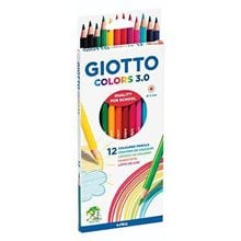 Ξυλομπογιές Giotto Colors 3.0 12τεμ.  Ξυλομπογιές