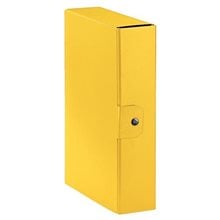 Κουτί Αρχείου Esselte Φίμπερ Κουμπί 8cm C2809 Κίτρινο  Κουτιά Αρχείου