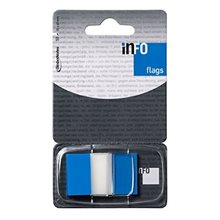Σελιδοδείκτης Info Notes 25x43mm Μπλέ Διάφανο 50τεμ. 772881  Σελιδοδείκτες
