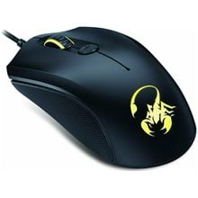 GENIUS MOUSE SCORPION M6-600, WIRED, USB, OPTICAL, GAMING, BLACK/ORANGE, 2YW.  Gaming Mouse