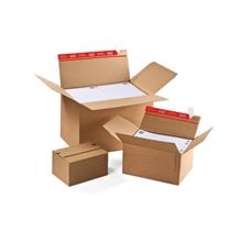Κουτί Αποστολών Colompac CP141.301 44.5x31.5x18.0-30.0cm Κραφτ  Κουτιά