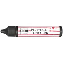Kreul 29ml Pic Tixx Liner Pen Black  Ανάγλυφα Περιγράμματα