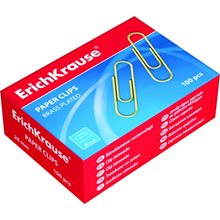 Συνδετήρες Erichkrause Χρυσοί  28mm 100pcs 24867  Κλιπ - Συνδετήρες- Λάστιχα