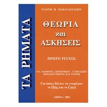 ΤΑ ΡΗΜΑΤΑ ΘΕΩΡΙΑ Κ.ΑΣΚΗΣΕΙΣ Α ΤΕΥΧΟΣ (ΒΙΒΛΙΟ ΠΡΟΣΦΟΡΑΣ)  Γλώσσα