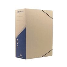 Κουτί Αρχείου 25Χ33Χ12Cm Οικολογικό Με Λάστιχο Μπλε  Κουτιά Αρχείου