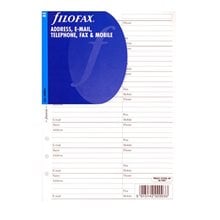 Αντ/Κα Filofax Διευθύνσεις-Τηλέφωνα-E-Mail-Fax A5 340206  Ημερολόγια