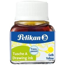 Σινική Μελάνη Pelikan10ml 523/5 Κίτρινη  Σινική μελάνη