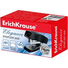 Συρραπτικό ErichKrause Elegance No24/6 20φ Μαύρο 2183  Συρραπτικά & Αποσυρραπτικά