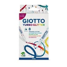 Μαρκαδόρος Giotto Turbo Glitter 2.8mm 8 Τεμ.  Μαρκάδοροι Ψιλής Γραφής