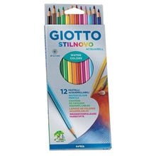 Ξυλομπογιές Giotto Stilnovo Ακουαρέλας 12 Τεμ.  Ξυλομπογιές