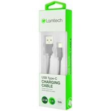 Lamtech Datacable Type C 1m Black  Φορτιστές - Καλώδια