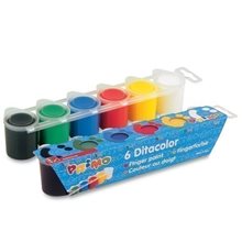 Δακτυλομπογιά CMP 25ml 6χρωμ. 225TD6E  Δακτυλομπογιές