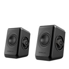 SONIC GEARS USB POWERED QUAD BASS SPEAKERS 2,0 BLACK COOL GREΥ  Ηχεία