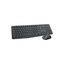 Logitech MK235 Desktop Combo GR (Black, Wireless) (LOGMK235GR)  Πληκτρολόγια