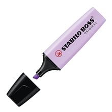 Μαρκαδόρος Stabilo Boss 70/155 Pastel Λιλά  Μαρκαδόροι