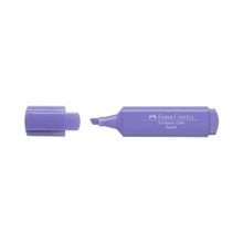 Μαρκάδορος Υπογράμμισης Faber-Castell Παστέλ Λιλά 154656  Μαρκαδόροι