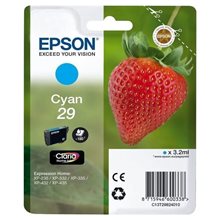 Μελάνι Epson 29 CLARIA Cyan C13T29824012  Μελάνια